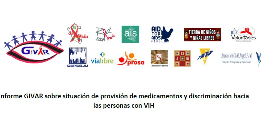 GIVAR advierte serios casos de estigma y discriminación hacia personas que viven con VIH en el Perú